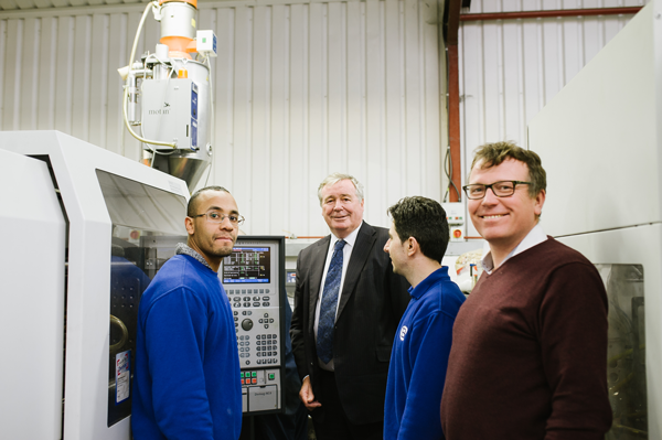 Sir Paul Beresford MP visits Broanmain Plastics